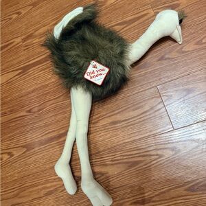 Vintage Oona Dakin Applesauce Huggable Ostrich Good Condition Plush NWT New